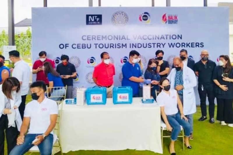 More than half of Cebu tourism workers vaccinated