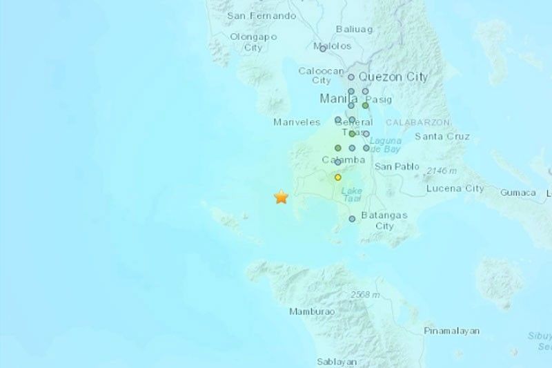 Magnitude 5.7 lindol yumanig sa Luzon, Metro Manila