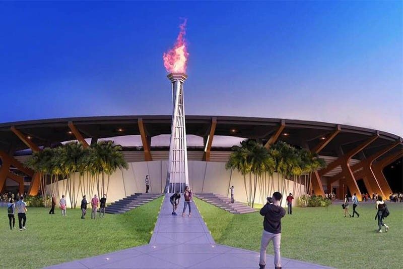 Cayetano defends construction of SEA Games cauldron