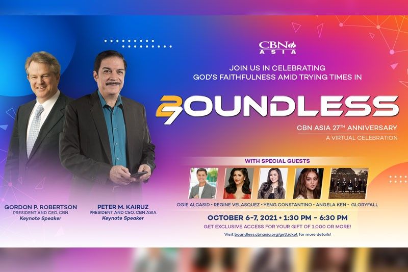 CBN Asia marks 27 years with virtual celebration 'Boundless'