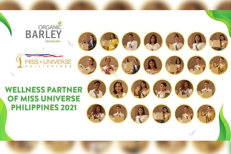 Miss Universe Philippines 2021 teams up with JC Organic Barley Juice