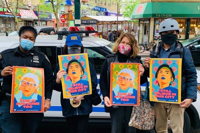 Tak terkalahkan, bukan tak terlihat: Orang-orang Fil-Am New York bersatu menentang kejahatan kebencian anti-Asia, kekerasan