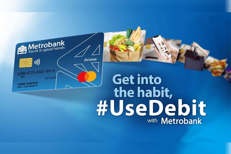 Metrobank encourages use of safer debit cards