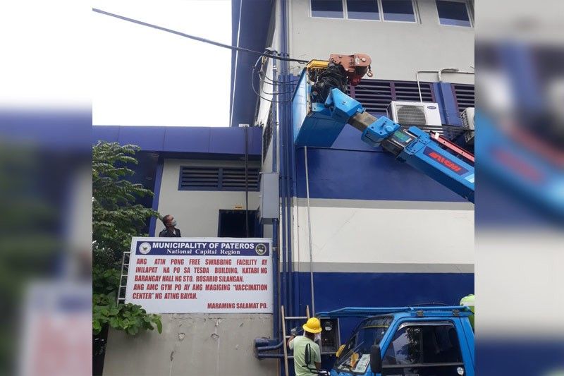 Meralco energizes new COVID-19 vaccination center in Pateros