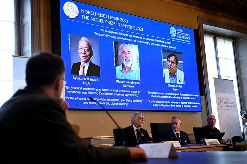 Nobel Physics Prize honors climate work