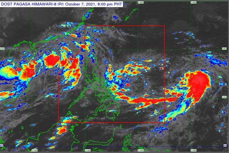 LPA off Catanduanes now tropical depression Maring