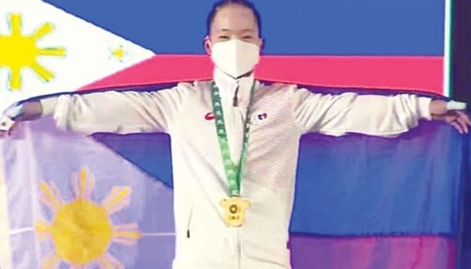 Rose Jean Ramos bagong weightlifting talent