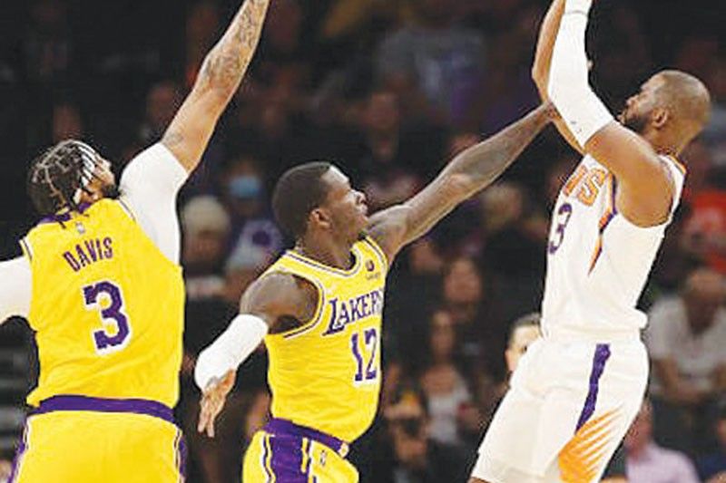 Lakers sunog sa Suns; Mavs lusot sa Jazz sa preseason