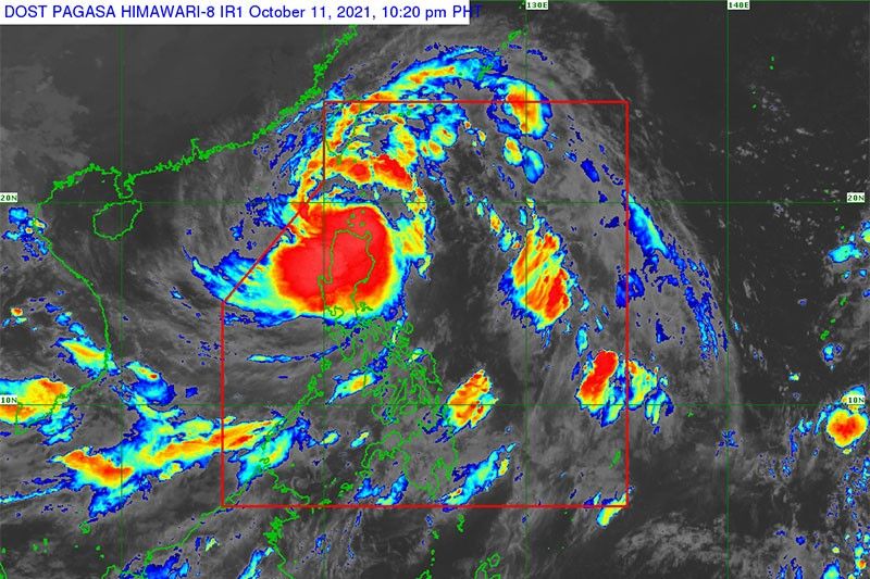 Maring, isa nang severe tropical storm