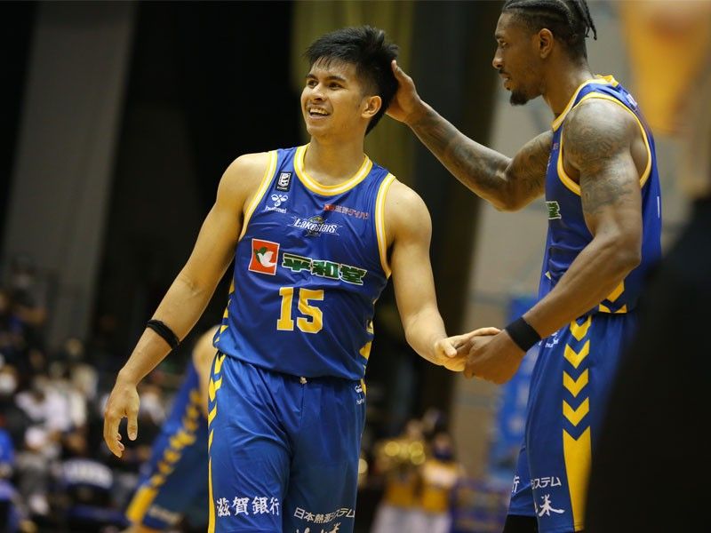 Kiefer Ravena's Shiga Lakestars to hold fundraiser for 'Odette' victims