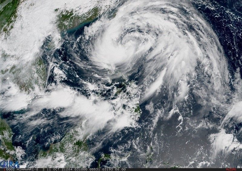 'Maring' naging severe tropical storm na; Signal no. 2 itinaas sa 9 lugar