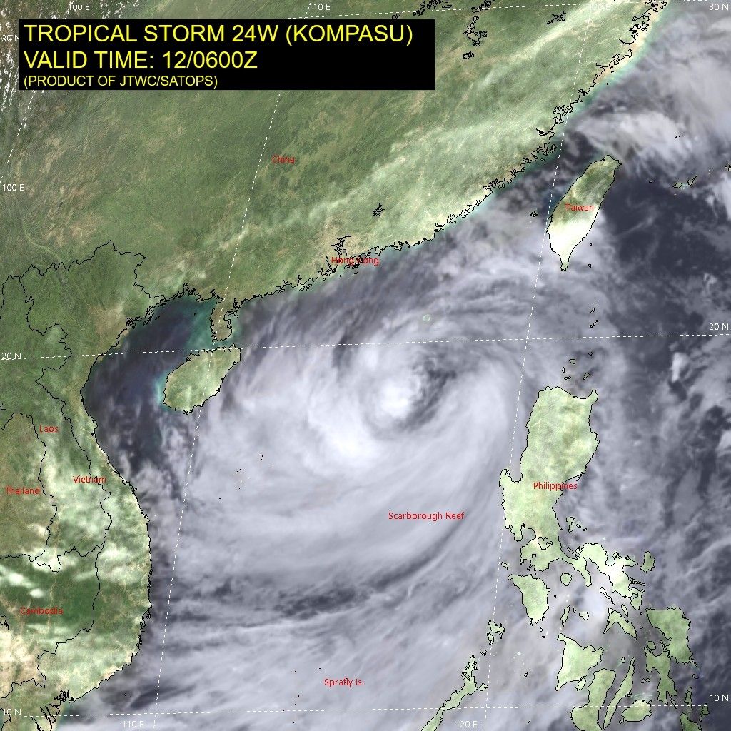 'Maring' out of Philippines but storm signals still in effect