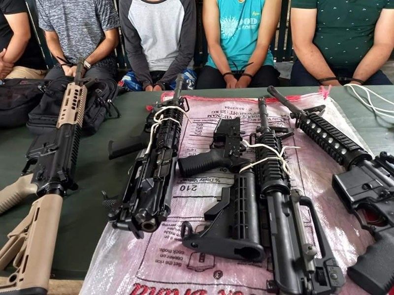 2 soldiers, cop, 2 cohorts nabbed for peddling government firearms
