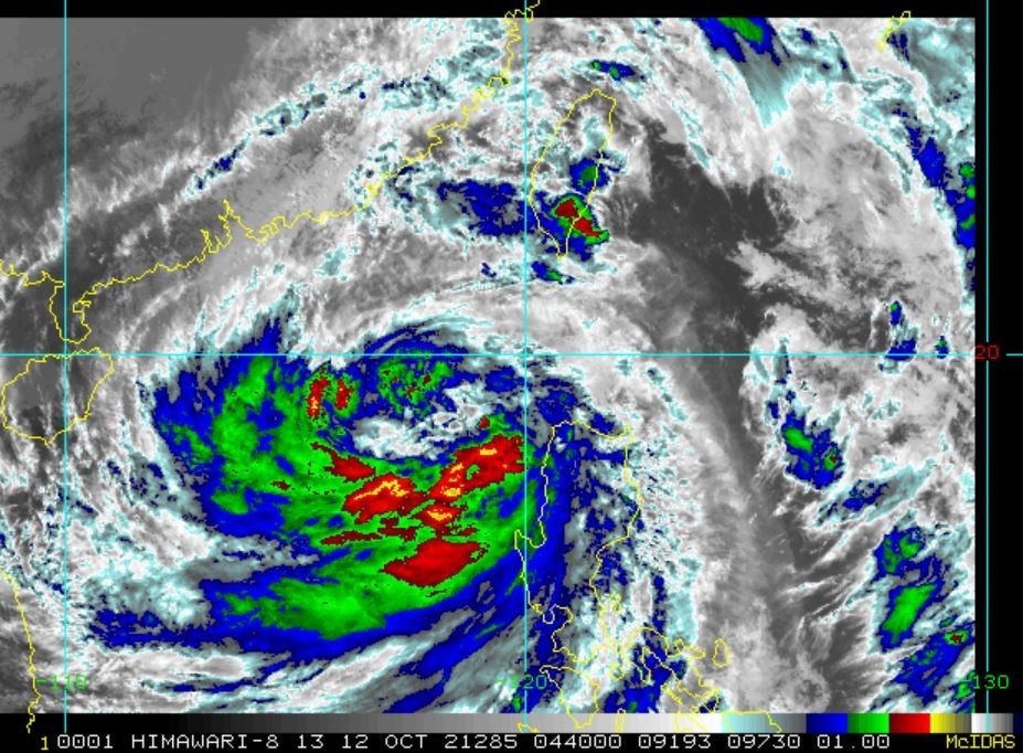 PAGASA: Severe Tropical Storm Maring about to exit PAR