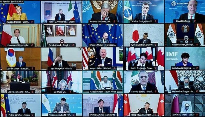 G20 leaders agree to step up Afghan humanitarian effort