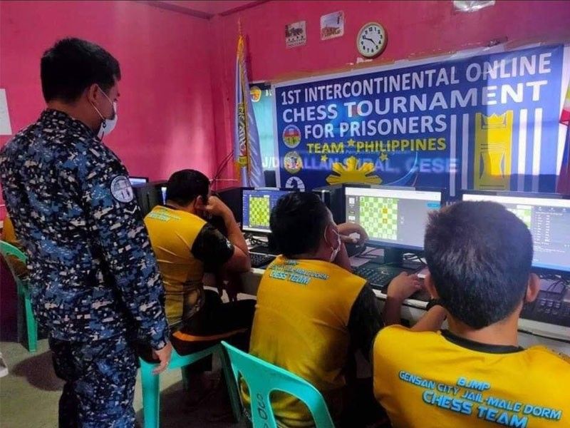 General Santos inmates enter finals of FIDE's online chess tourney for prisoners