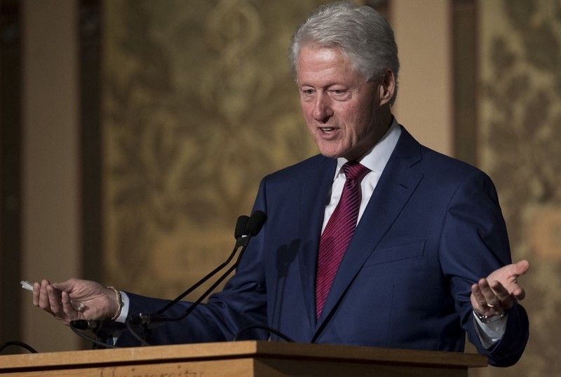 Former US president Bill Clinton in hospital
