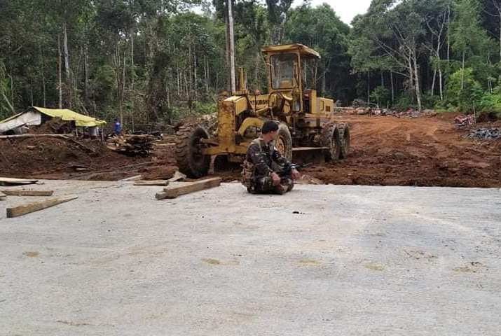 Road project traversing former Abu Sayyaf lair almost done