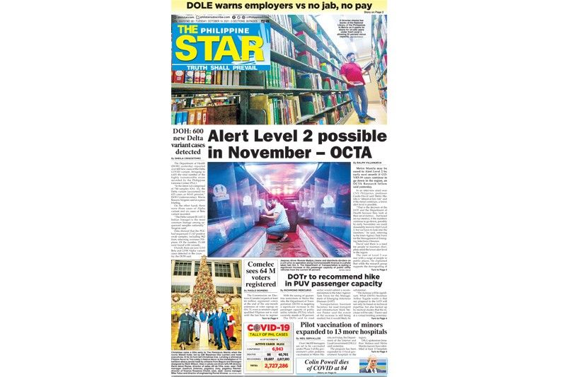 The STAR Cover (October 19, 2021)