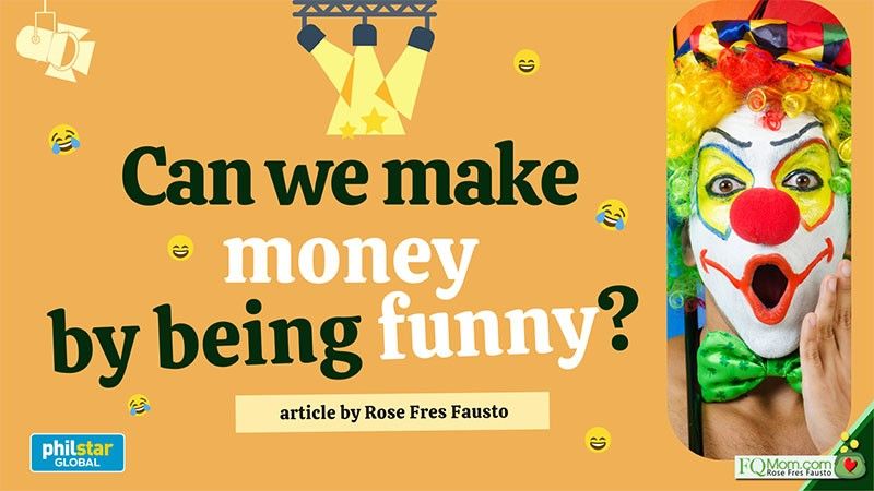 Can we make money by being funny?
