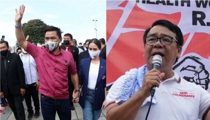Atienza iginiit na ieendorso na ng Makabayan sina Pacquiao sa 2022, kahit hindi pa talaga