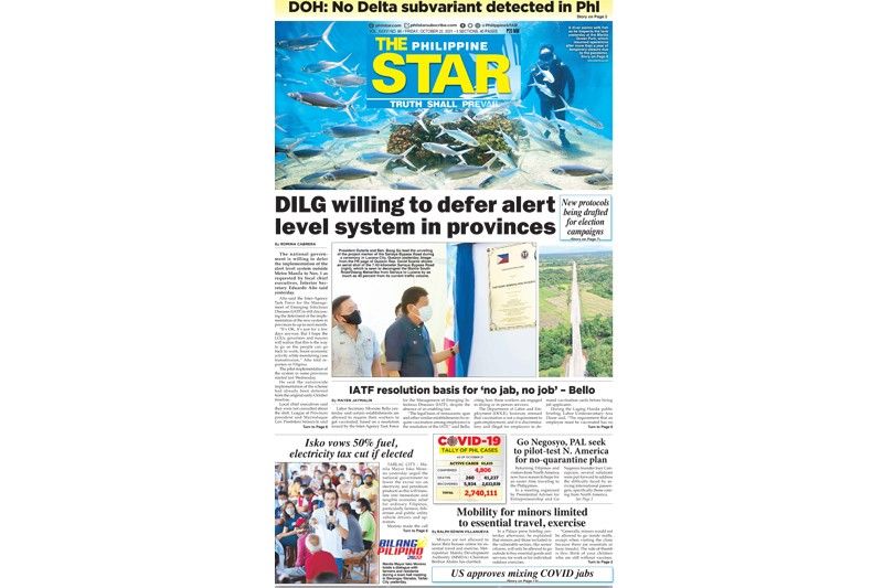 The STAR Cover (October 22, 2021)