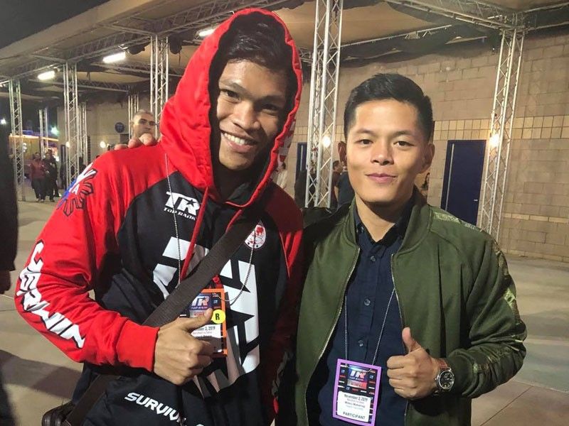 Former UAAP football star Mikko Mabanag pivots to boxing content