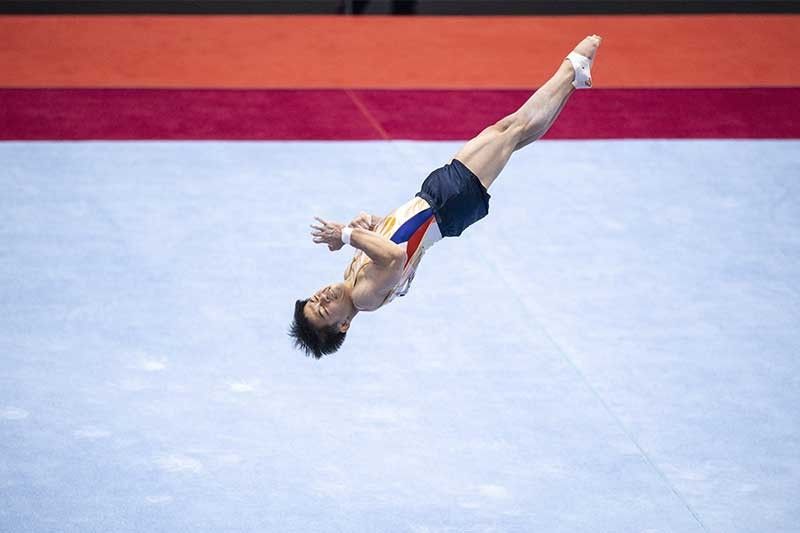 Yulo misses podium in floor exercise at World Championships