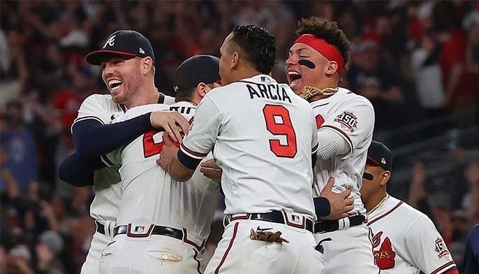 Braves oust defending champions Dodgers to reach World Series - Global Times