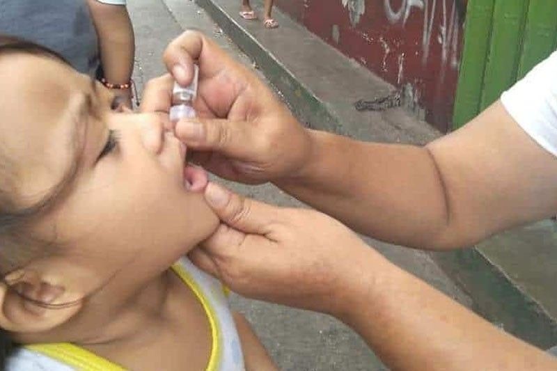 DOH urges parents to have kids vaccinated vs polio