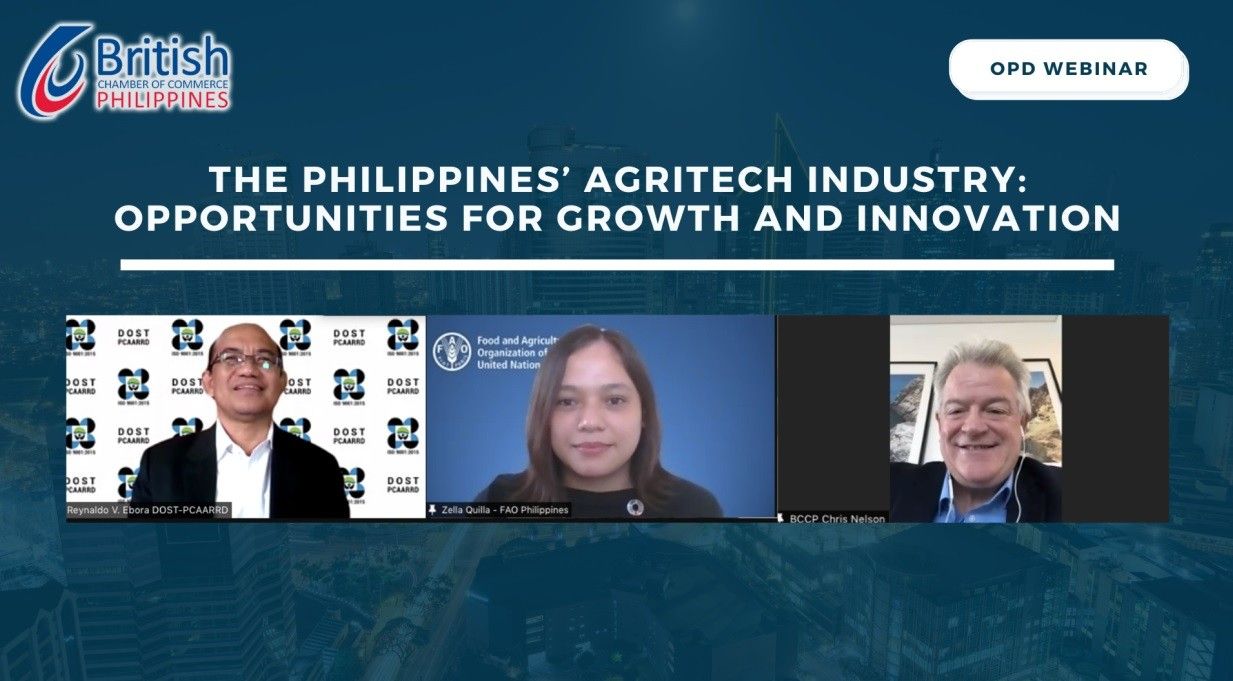 British Chamber: UK capable of strengthening agritech in Philippines