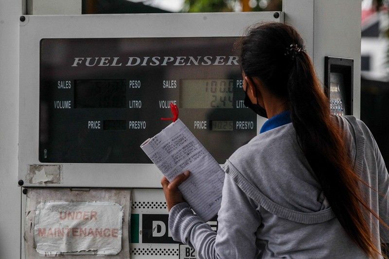 Gas seen up P1.20 per liter; diesel down