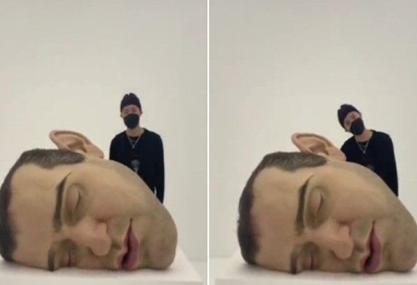 Paolo Contis trends online after BTS' J-Hope shares video of  Mueck's artwork