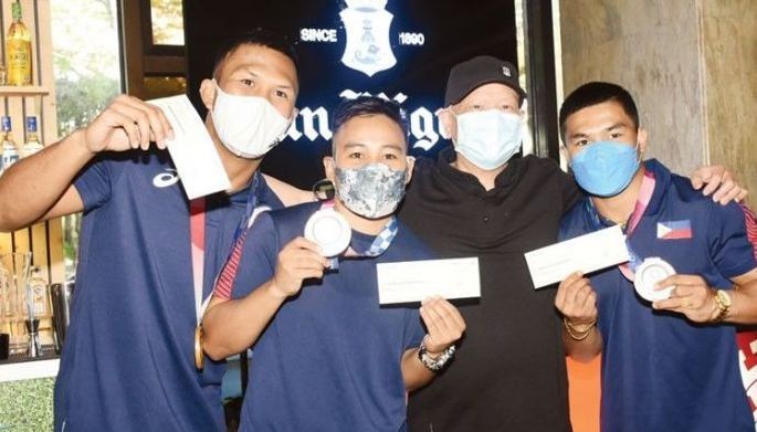 Olympic boxing medalists bibigyan ng negosyo ni RSA