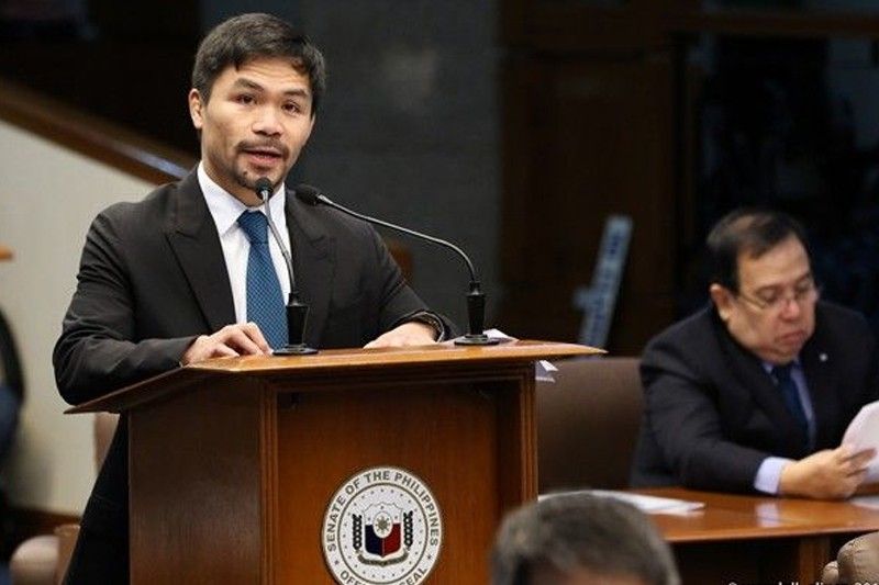 Pacquiao: No to bullying in South China Sea