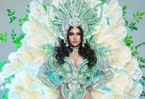 ‘Body goals’: Maureen Montagne dari Filipina mendesis dalam kostum nasional Miss Globe 2021