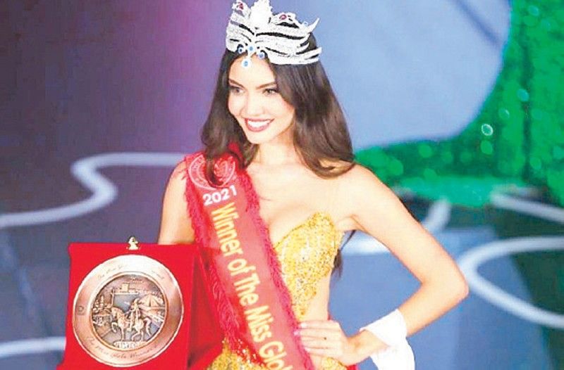 Philippine's Montagne wins  Miss Globe 2021