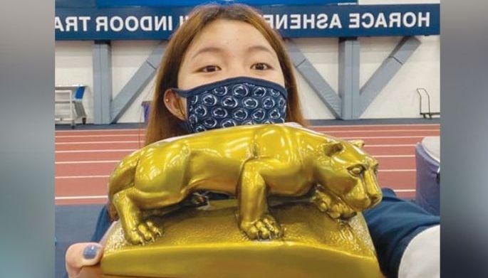 Gold kay fencer Catantan
