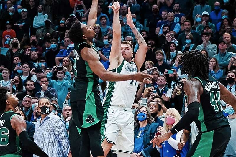 Luka hits game winner to lift Mavs over Celtics; Heat fend off Jazz