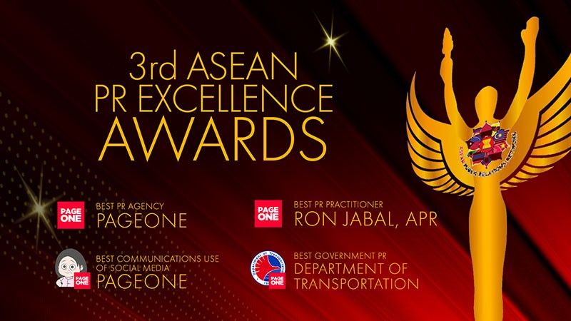 PAGEONE wins Best PR Agency; CEO is Best PR Practitioner in ASEAN PR Excellence Awards