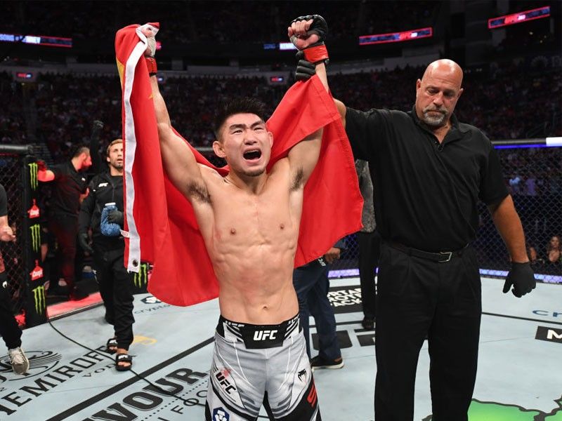 Song Yadong dari China menghadapi Julio Arce di UFC Fight Night