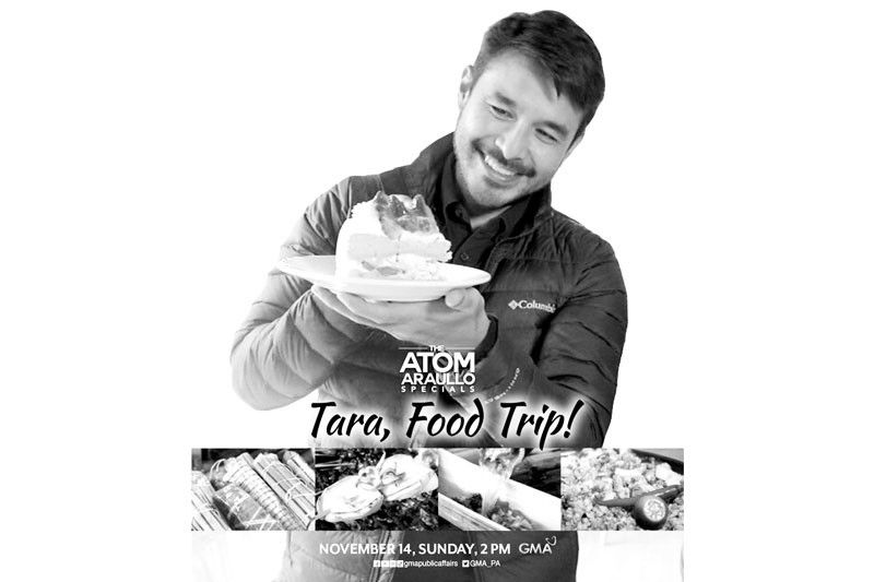 Atom Araullo, may food trip