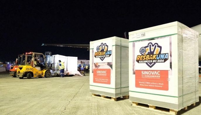 Philippines gets 3 million more procured Sinovac doses