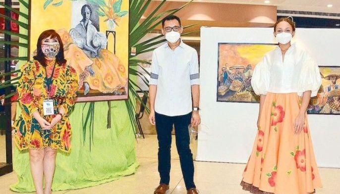 Edgar San Diego's art and fashion at SM Megamall