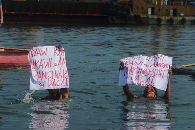 Consolacion residents ask BFAR to stop reclamation project