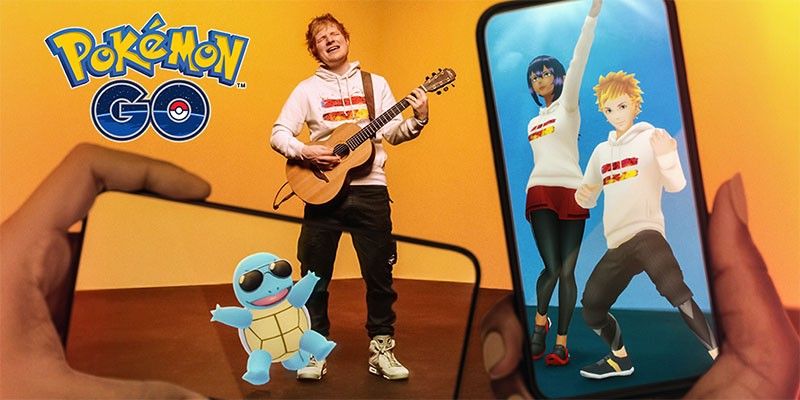 Ed Sheeran meets Squirtle in special Pokemon Go collaboration