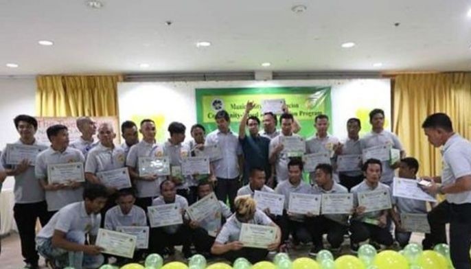 25 ka drug surrenderees  ipaubos sa skills training