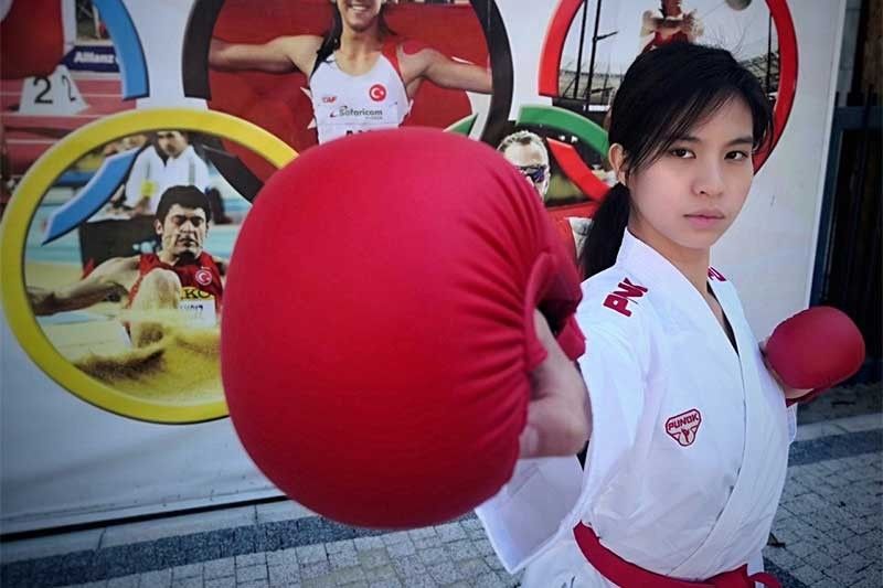 Lim stays in hunt for bronze in world karate tiff