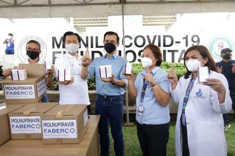 Manila receives 40K Molnupiravir pills