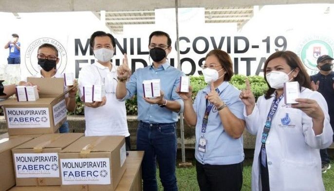 Manila receives 40K Molnupiravir pills